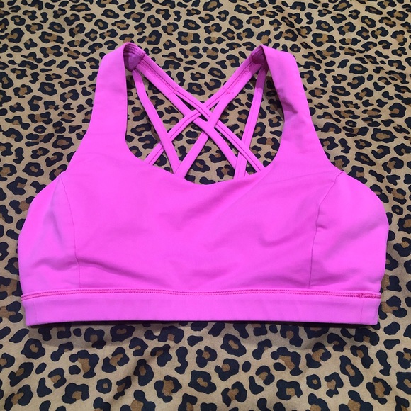 lululemon athletica Other - Lululemon Free to be Serene Sonic Pink Sports Bra *Size 4*